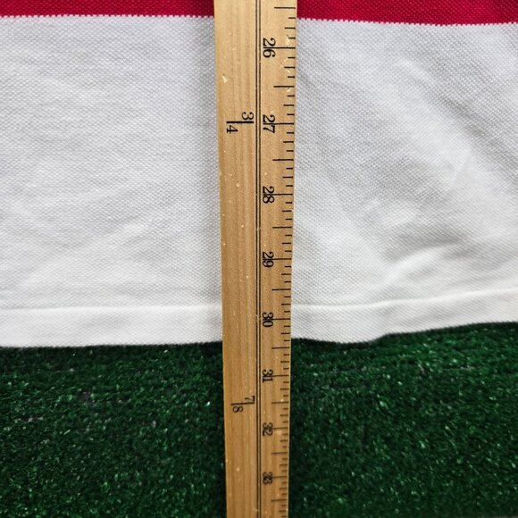 St Louis Cardinals Polo Shirt Mens Large Striped Vintage 90s MLB Baseball Sports - Picture 5 of 10